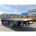 Dongfeng 4*2 camiones de restricciones de plataforma plana en venta